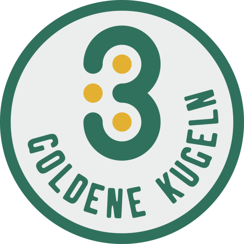 3 goldene Kugeln