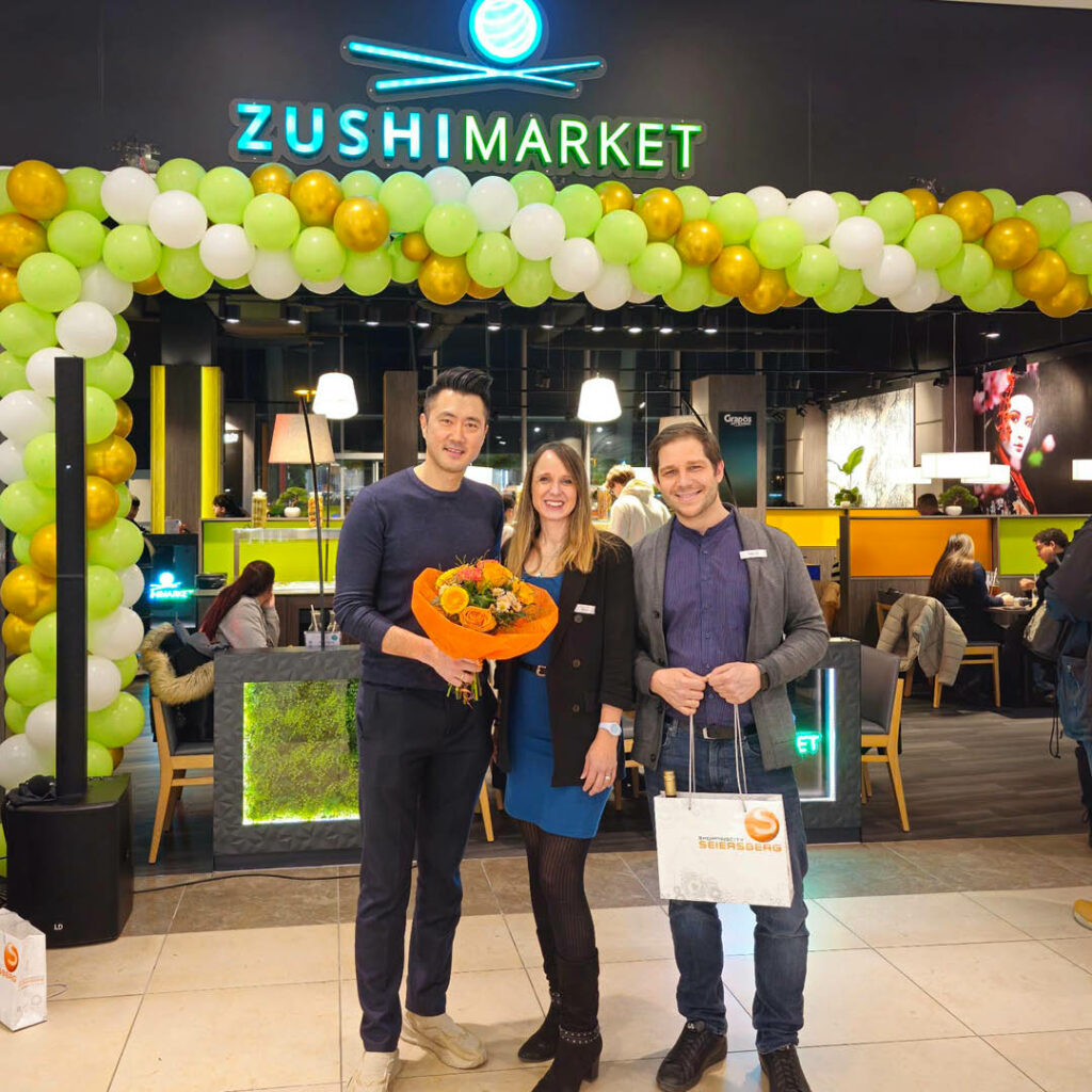 Eröffnung Zushi Market All you can eat á la carte shoppingcity seiersberg